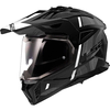 Enduro čelada LS2 Pioneer II Hill (MX702), črna/bela/siva