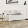 vidaXL Klop bela 107x45x75,5 cm trden les jelke