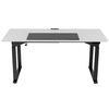 Ultradesk UPLIFT delovna miza, bela, električno nastavljiva višina, 160X75 cm, 74-116 cm, z XXL podlogo za miško