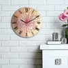 Opviq MDF Zidni sat 30cm Šareni