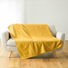 Rumeno pregrinjalo 220x240 cm Lucile – douceur dintérieur