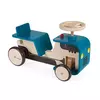 Wooden ride-on tractor