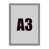 Magnetni okvir A3 (srebrn)
