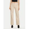 Guess Hlače iz tkanine 4BGA02 7173A Bež Regular Fit