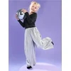 Sinsay - Wide leg pantalone - srebro
