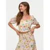 Vero Moda Bluza Elena 10351014 Svetlo bež Regular Fit