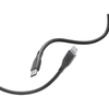shumee Cellularline Soft Cable - MFi certificiran kabel USB-C na Lightning 1,2 m (črn)