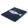 Kleine Wolke KOPALNIŠKA PREPROGA FISH modra 65/115 cm