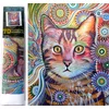 Norimpex - Puzzle Diamantna slika: Začudena mačka 30x40cm 7D - 1 - 39 kosov