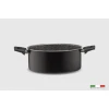 Piardi Home Šerpa sa poklopcem 18 cm, Crna