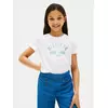 Tommy Hilfiger Majica Graphic KG0KG08813 Bela Regular Fit