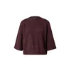 VERO MODA Pulover VMLefile vinsko rdeča
