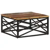 Vidaxl Klubska mizica 68x68x35 cm trden predelan les