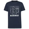 Mammut Core Gear majica s kratkimi rokavi, mornarsko modra (S)