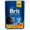 BRIT Premium kesica sa lososom i pastrmkom za mačiće 100 g.