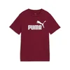 PUMA ESS No. 1 Logo Tee Youth, Age, Garnet Glow, 15-16Y