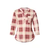 Hailys Bluza Di44nara kremna/rumena/svetlo roza/bordo