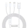 shumee Vrhunski 3v1 USB kabel Iphone Lightning USB-C microUSB 3.5 A 1.5 m Bela