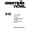 AUERBACH:TRIO NO.1 FOR VIOLIN,CELLO AND PIANO