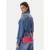 Ročna torba Tommy Jeans Tjw City Trunk Crossover AW0AW18084 Rdeča