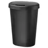 HÖLASS Kanta s poklopcem, crna, 8 l