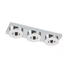 Eglo Fradelo zidna/plafonjera/3, led, 3x4w, hrom/kristal