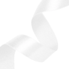 Satenasti trak – bel, 5 cm x 23 m