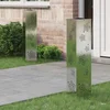Solarna LED svjetlost za stazu 2 pcs Topla bijela Cinkani čelik