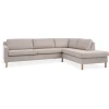 Sofa HELLERUP open-end right beige
