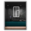 shumee LED osvetljeno ogledalo 80x85 vodoodporno IP65, obešalno navpično in vodoravno