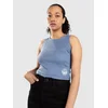 Blue Tomato Waffle Tank Top dark green