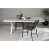 Venture Design Jedilna miza pravokotna 74x200x100 cm siva