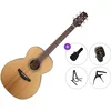 Takamine GN20 Premium SET Natural Satin Akustična kitara Jumbo