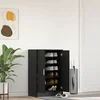 Ormarić za cipele crni hrast 60 x 35 x 92 cm od iverice
