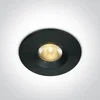 UGRADBENA LED SVJETILJKA 3W/700mA/2700K/IP65 CRNA