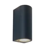 HOME LIGHT Zidna svetiljka W10402, 2xGu10, IP65, Tamnosiva