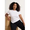 Trendyol Curve Ženska bluza Tbbss26Af00080, Bela