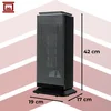 slomart Kaminer Lumina 2.0 PTC keramični grelnik, 2000W, s pilotom