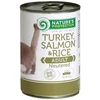 NATURES PROTECTION Hrana za mačke Neutered Turkey, Salmon&Rice, 400g