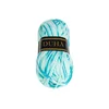 Preja DUHA - 50g / 150 m - bela, turkizna, modra