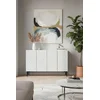 HANAH HOME Konzola Ferro 120 White