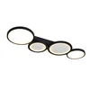 Rabalux LED plafonjera sa daljinskim Aranis, 40W, 3000-6500K, 84x29cm, Crna