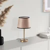 Opviq Stona lampa 5102, 21x21x39 cm, IP20, Zlatno-smeđe boje