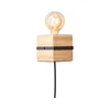 Brilliant - Zidna lampa BENNY 1xE27/40W/230V bambus