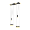 Wofi 6054-502 - LED prigušiva luster na sajli JESSE LED/21W/230V crna