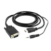 Gembird adapter za video kablove 3 m HDMI + + 3.5mm Crno