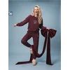 Sinsay - Jogger trenerka sa vezom šećernih štapića - maroon