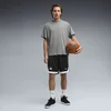 PUMA Fundamentals Mesh 8 Basketball Shorts, Clothing, Black, XS