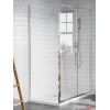 QUARTZ Tuš kabina Atlantis Ker, Providno staklo 6mm, Srebrni ram, 100x90x200cm