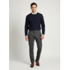Elit Muške elegantne termo pantalone za zimu, Tamnosive